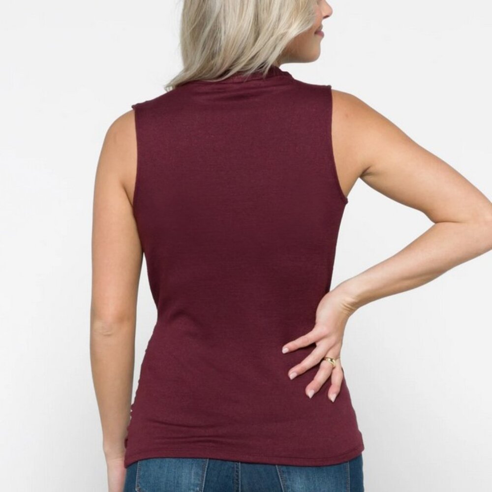 Benni Wrap Ruched Top - image 2